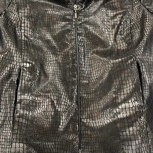 Leather Look Jacket - Picture 7 of 11